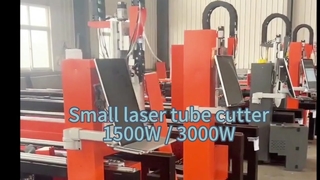 Small laser tube cutting machine