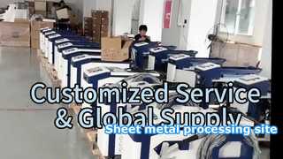 Sheet metal processing site