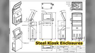 Custom Kiosk Enclosures Steel Durability